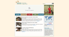 Desktop Screenshot of heiferuganda.org